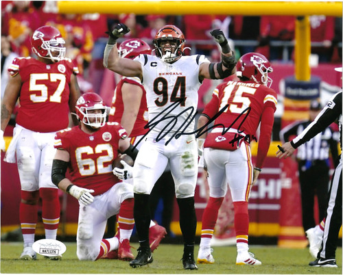 Sam Hubbard Cincinnati Bengals 16x20 16-1 Autographed Photo - JSA