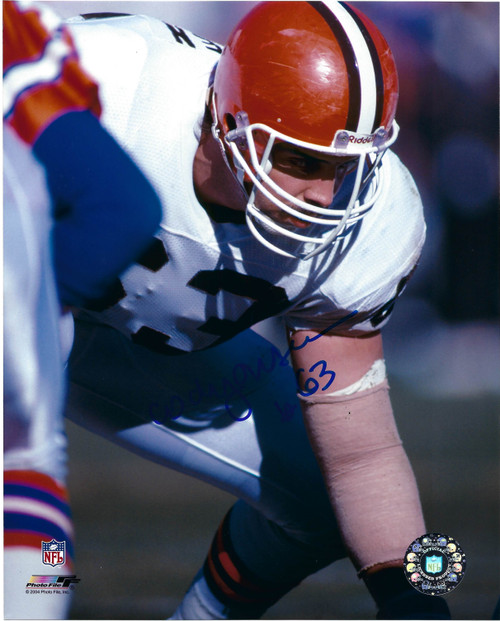 Cleveland Browns - Autographed Signed Photograph Circa 1973 With Co-Signers