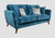 Lille Fabric Chaise Sofa