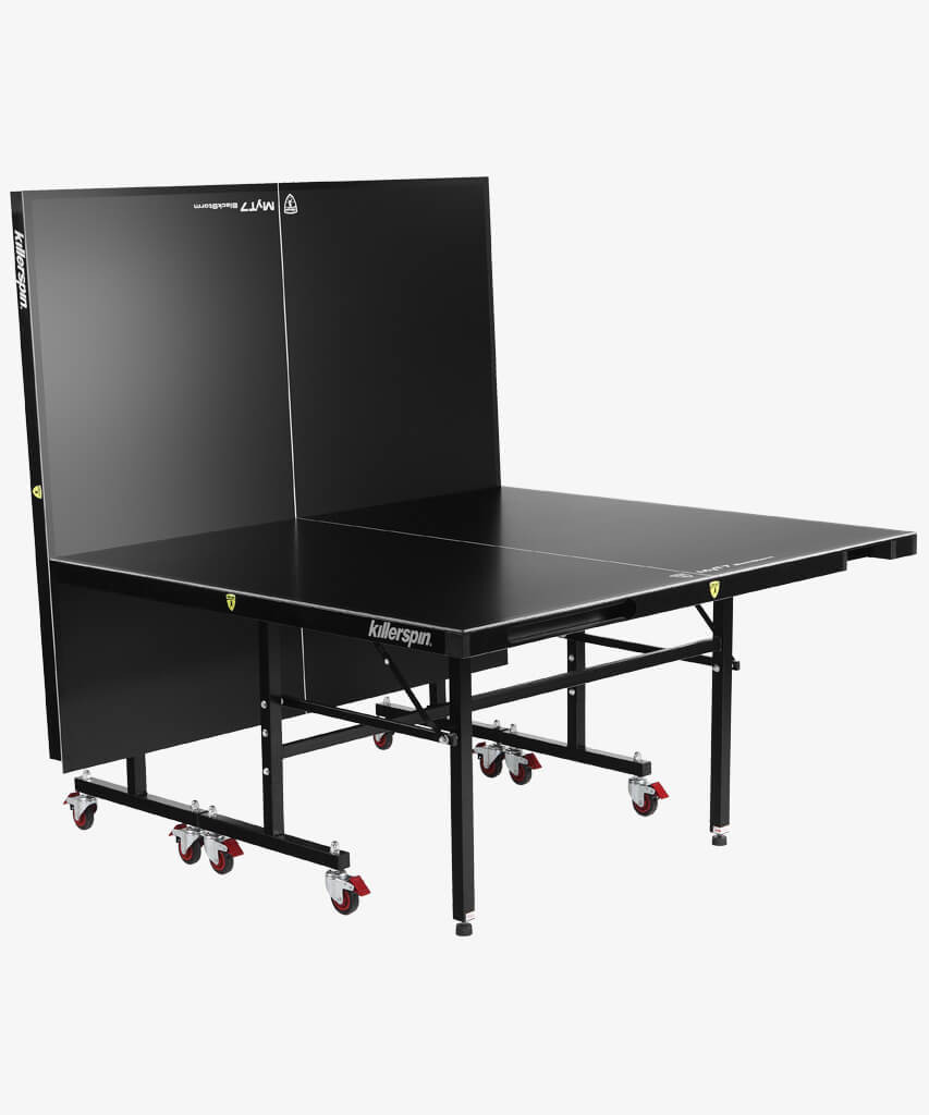Killerspin My T7 BlackStorm Outdoor Table Tennis Table eFamilyFun