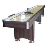 Playcraft Woodbridge Espresso 14' 2 Piece Construction Shuffleboard Table