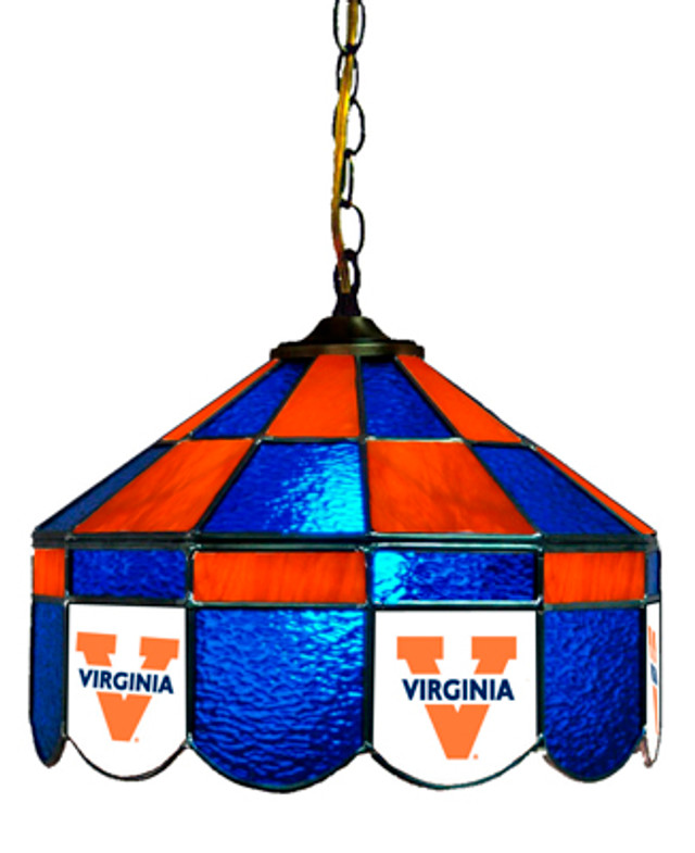 Virginia Cavaliers Stained Glass Executive Swag Lamp