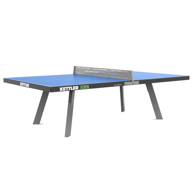 Kettler Eden Blue Outdoor Stationary Table Tennis Table Kettler Eden Blue Outdoor Stationary Table Tennis Table