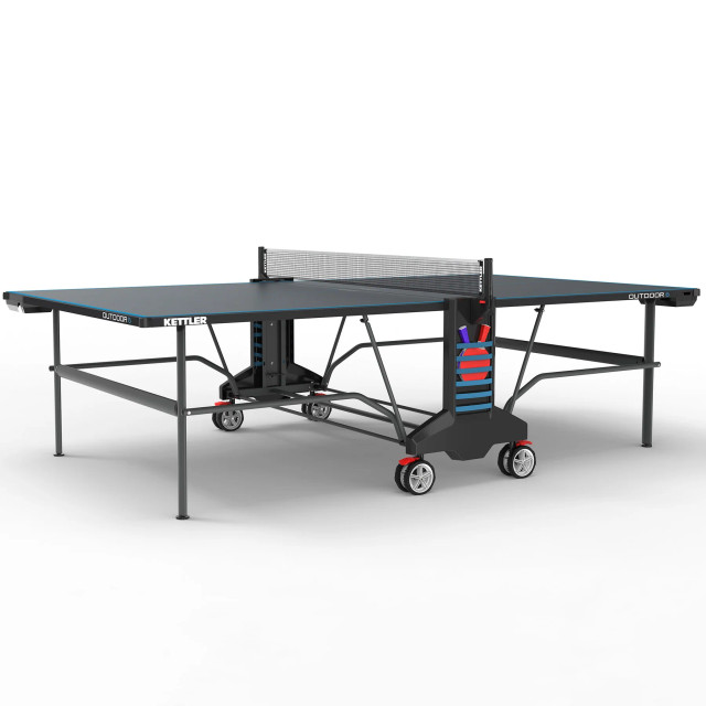 Kettler Outdoor 6 Table Tennis 4-Player Bundle