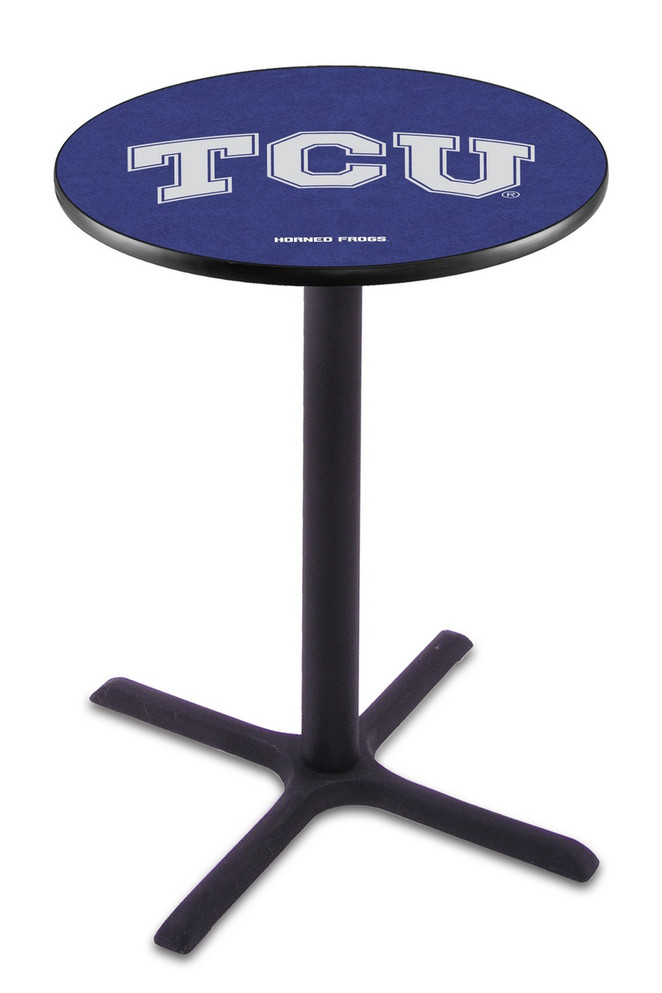 TCU Horned Frogs  X Base Pub Table