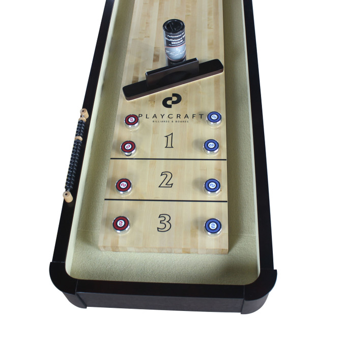 Playcraft Georgetown Espresso Shuffleboard Table 12', 14, 16'