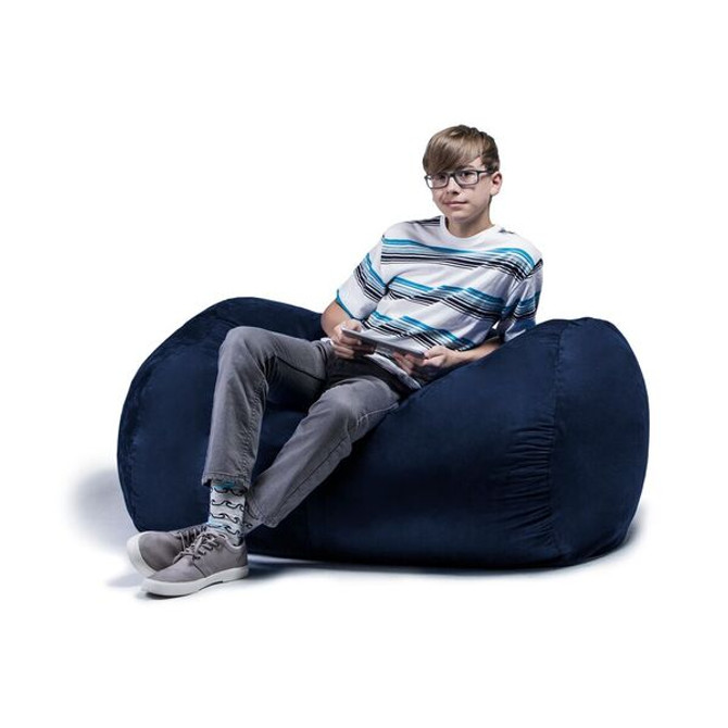 Buy Jaxx Bean Bags Cocoon Junior Kids Bean Bag, 4-Feet, Blueberry  Microsuede Online at Low Prices in India - Amazon.in