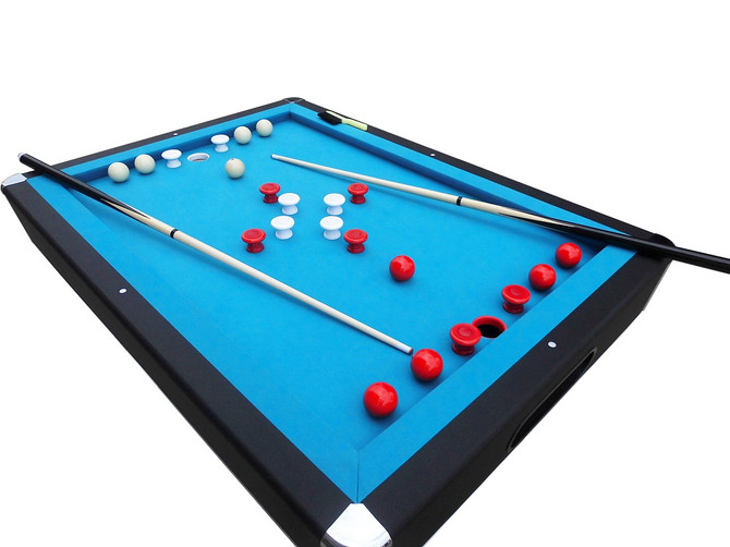 Playcraft Hartford Slate Black Bumper Pool Table