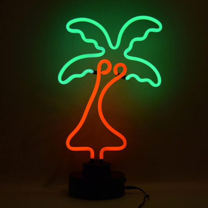 Palm Tree Neon Sculpture