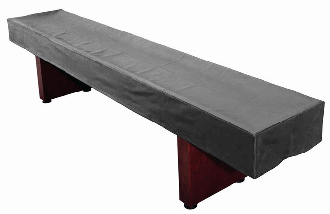 Shuffleboard Cover Deluxe Black PU Leather 31" For Pro Style Tables