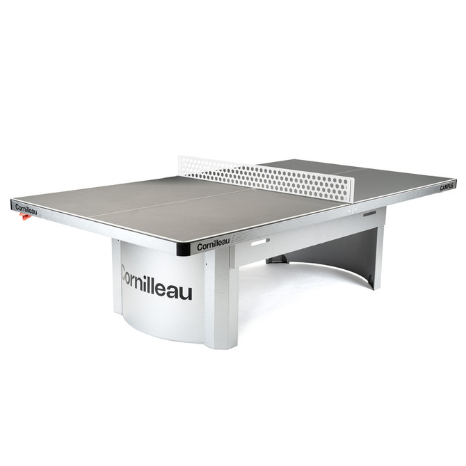 Cornilleau Pro 510 Campus Outdoor Stationary Table Tennis Table, Blue or Gray