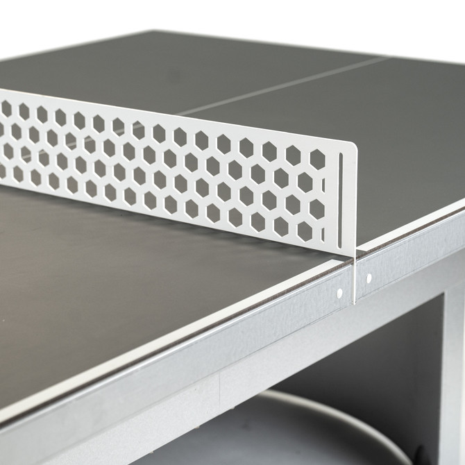 Cornilleau Pro 510 Campus Outdoor Stationary Table Tennis Table, Blue or Gray