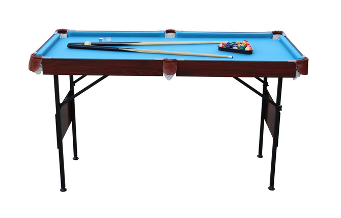 Playcraft Sport 54” Pool Table with Folding Legs and Playing Equipment