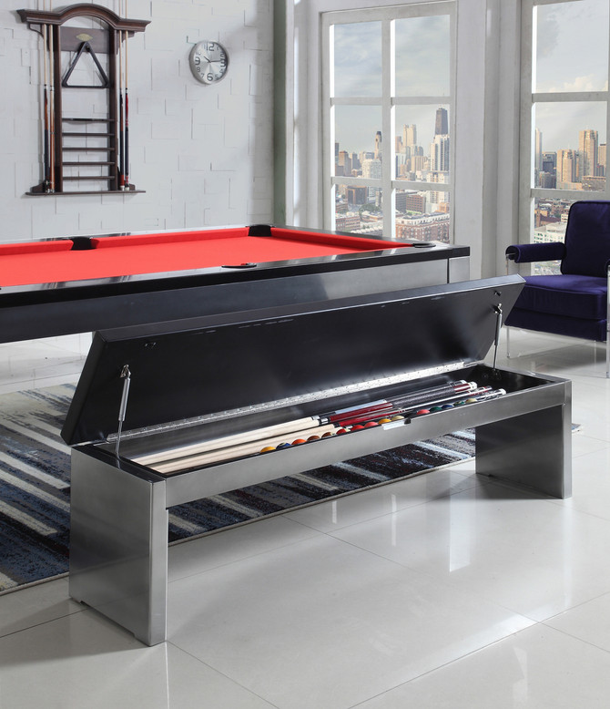 Playcraft Monaco 7' and 8' Slate Pool Table with Dining Top