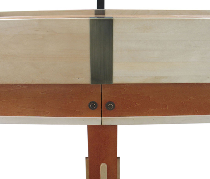 Playcraft Telluride HoneyShuffleboard Table with optional Overhead Electronic Scoring