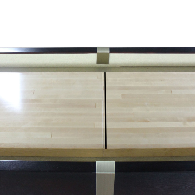 Playcraft Georgetown Espresso 16' 2 Piece Construction Shuffleboard Table