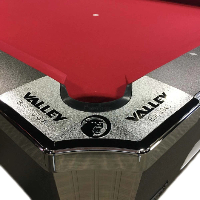 Valley Panther Black Cat Pool Table