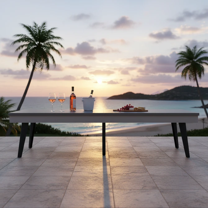 Playcraft Santorini 12' Outdoor Shuffleboard Table