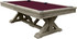 Playcraft Brazos River 8' Slate Pool Table, Weathered Gray