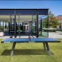 Kettler Eden Blue Outdoor Stationary Table Tennis Table