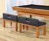 Benches for Playcraft Copenhagen Pool Table