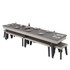 Playcraft Santorini 12' Outdoor Shuffleboard Table