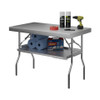 Aluminum Table | Small 42"W x 25"D (Free Shipping does not apply)