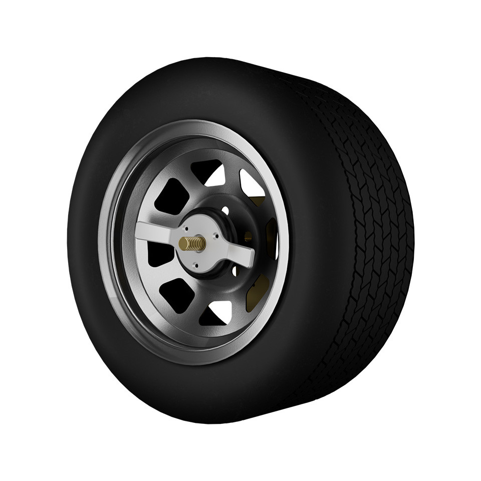 Spin-On Spare Tire Holder