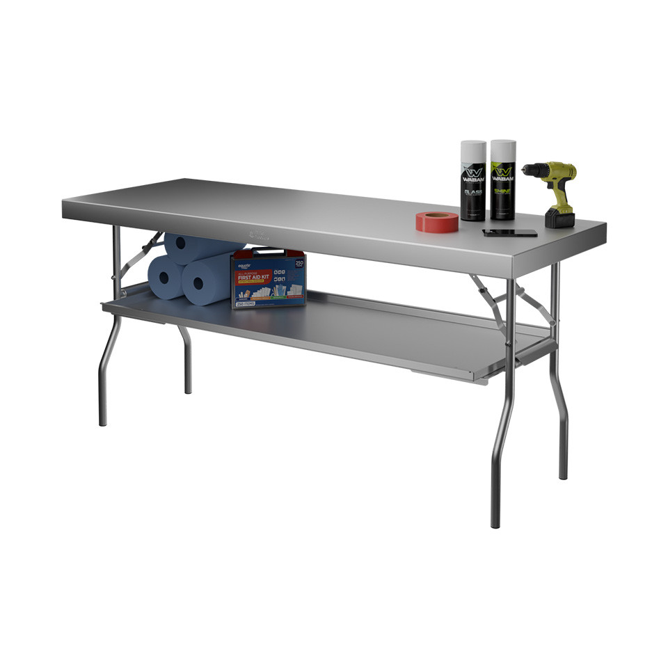 Aluminum folding table | Heavy duty work table