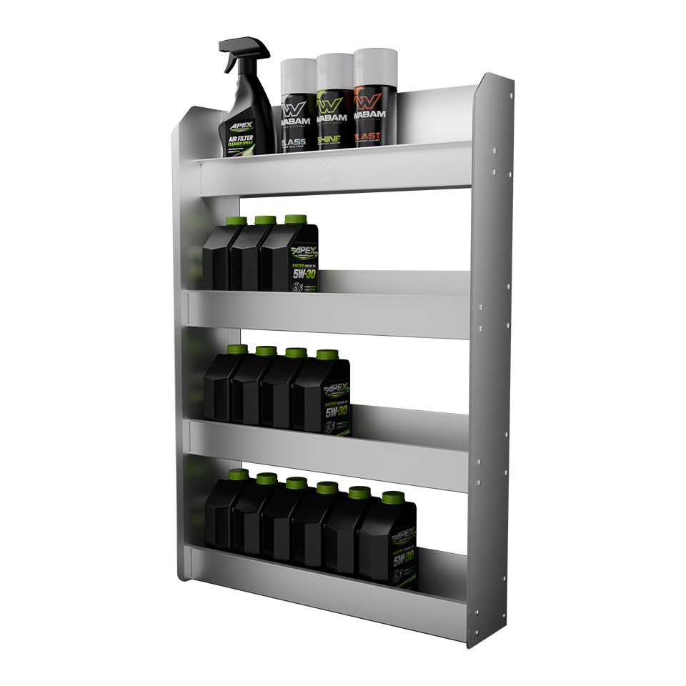 スチールラック・メタルラック PIT PAL OIL STORAGE CABINET Trailer door cabinet | Enclosed racing trailer cabinet | Garage