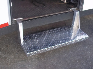 Removable Trailer Door Step 31"W (Oversize Fee)
