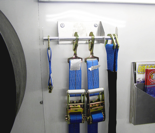 Tie Down Hangers with Side Hooks 13"W