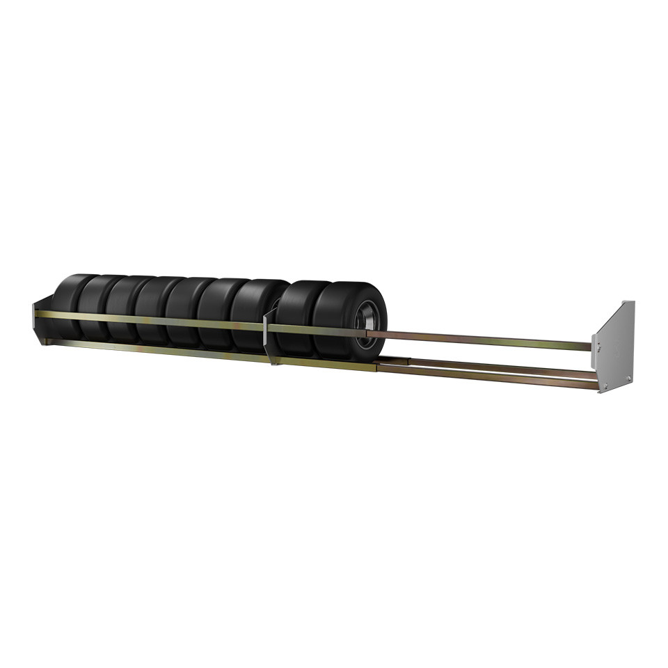 Telescoping Kart Tire Rack (Fixed Shipping Fee - Free Shipping Does Not Apply)