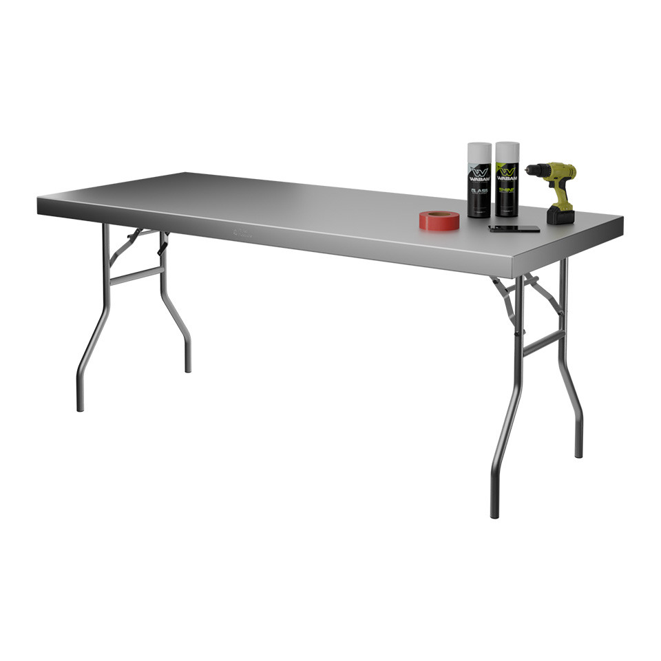 Aluminum folding table | Heavy duty work table