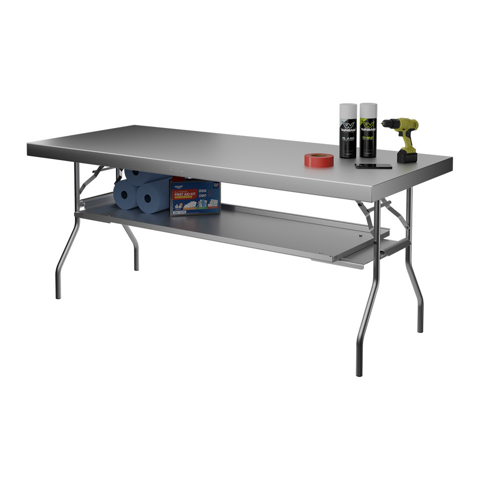 Aluminum folding table | Heavy duty work table