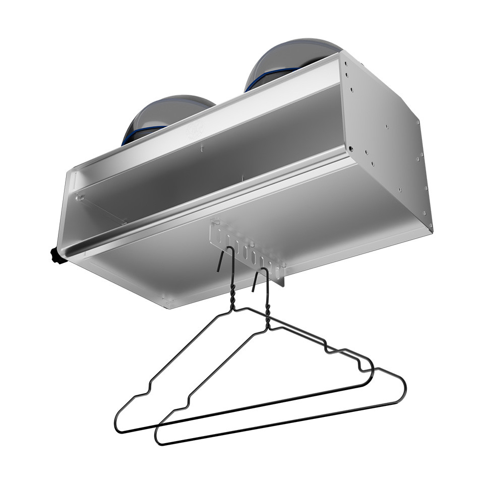 Helmet Shelf | 2 Bay Deluxe