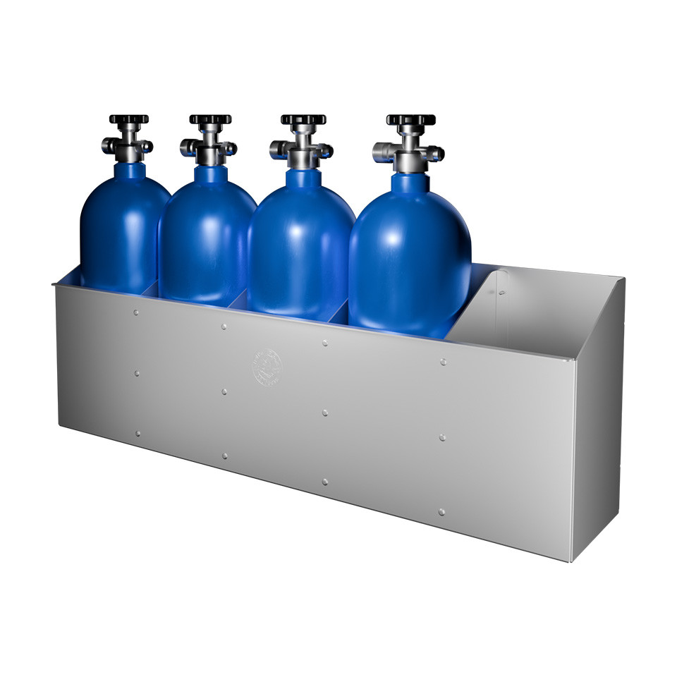 Nitrous Bottle Rack | 5 Bay 10LB Bottles