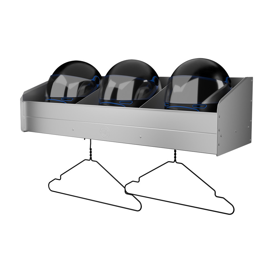 Helmet Shelf | 3 Bay (Oversize Fee)