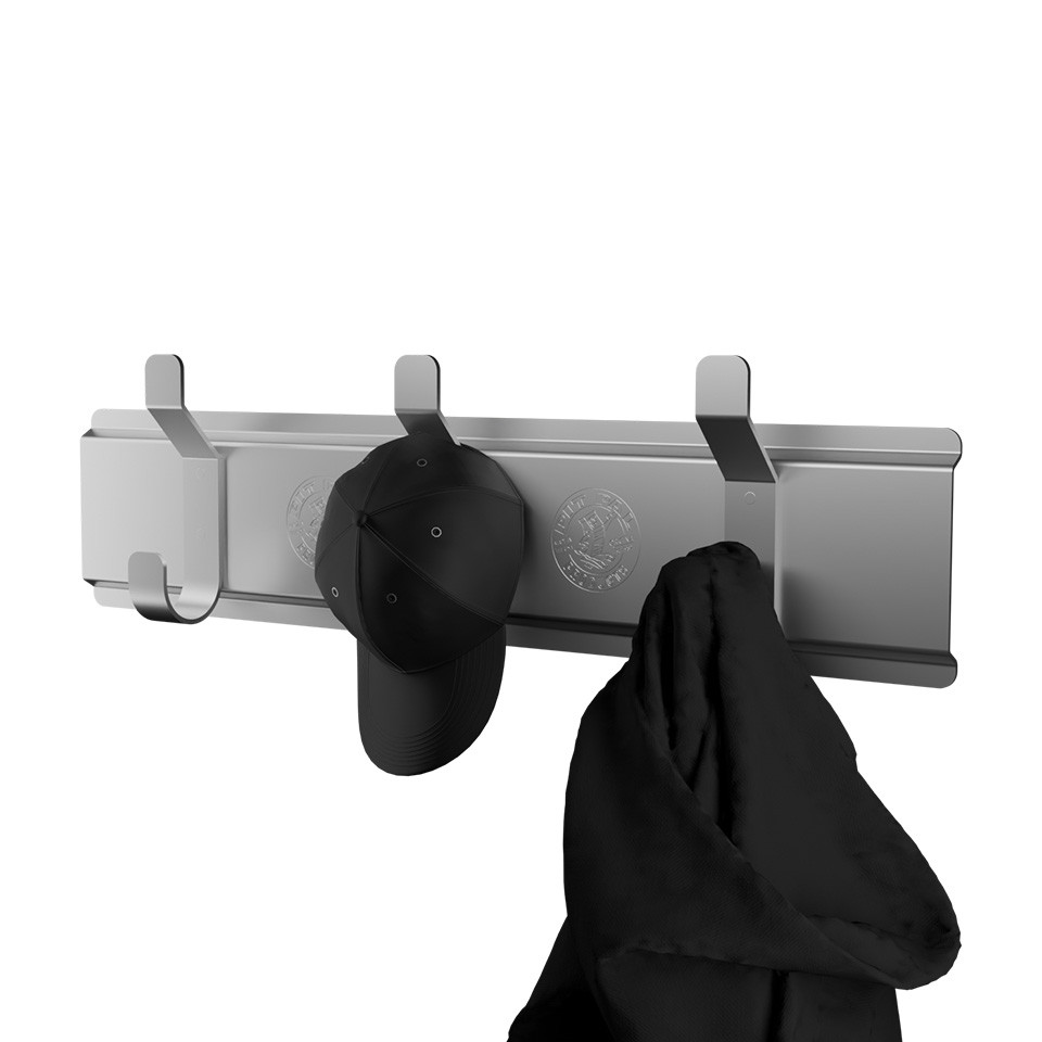 Coat or Hat Rack | 3 Hook  24"W