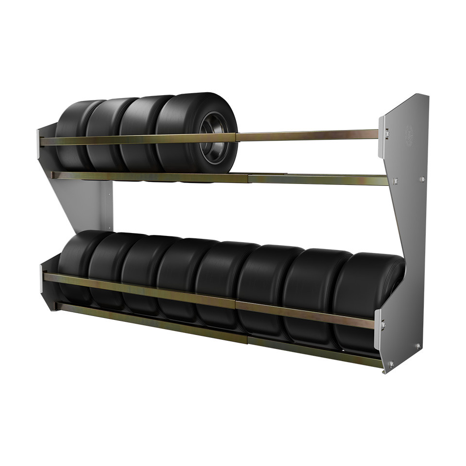 Karting Tire Rack | 2 Tier (Oversize Fee)