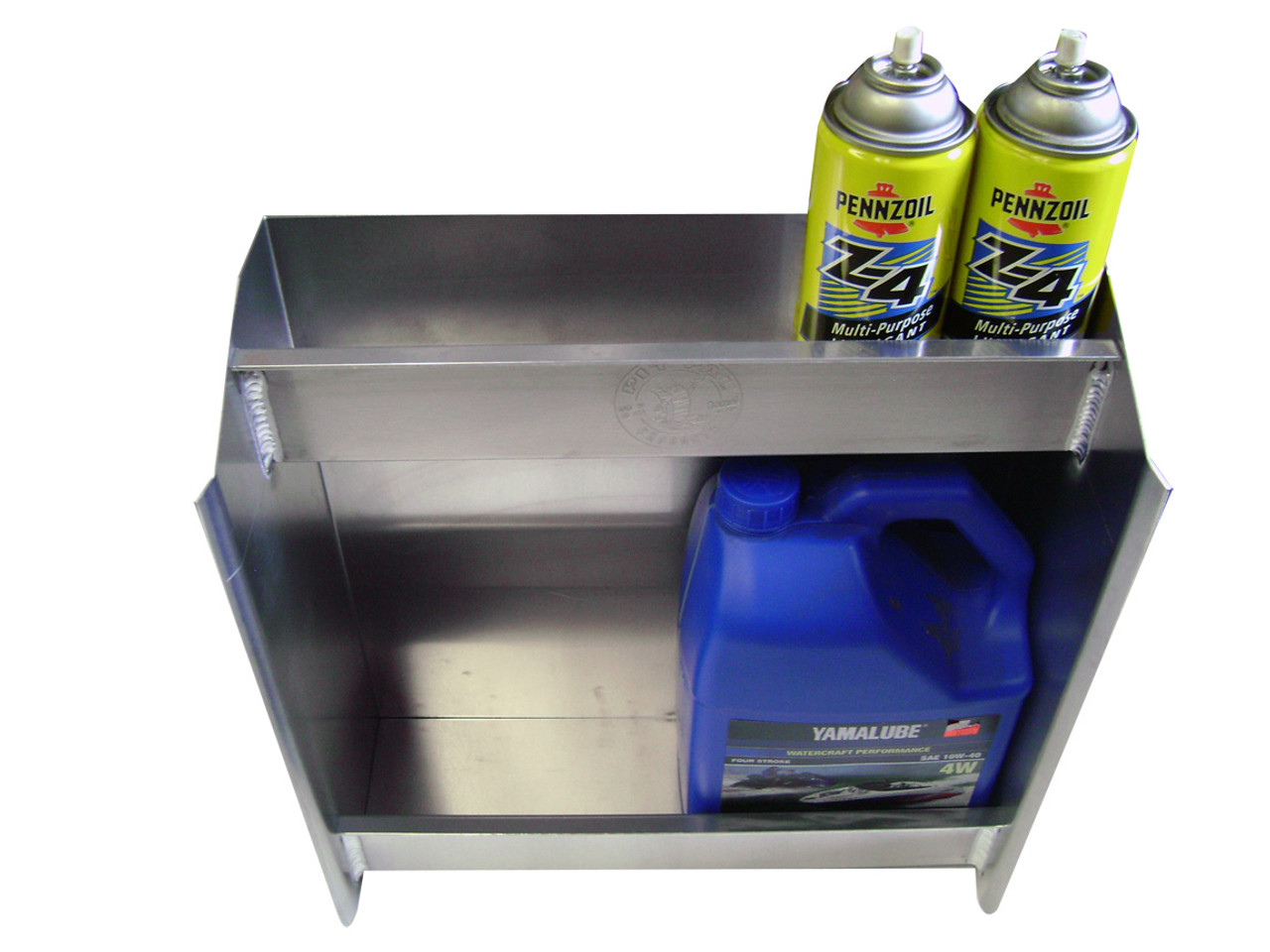 スチールラック・メタルラック PIT PAL OIL STORAGE CABINET Trailer door cabinet | Enclosed racing trailer cabinet