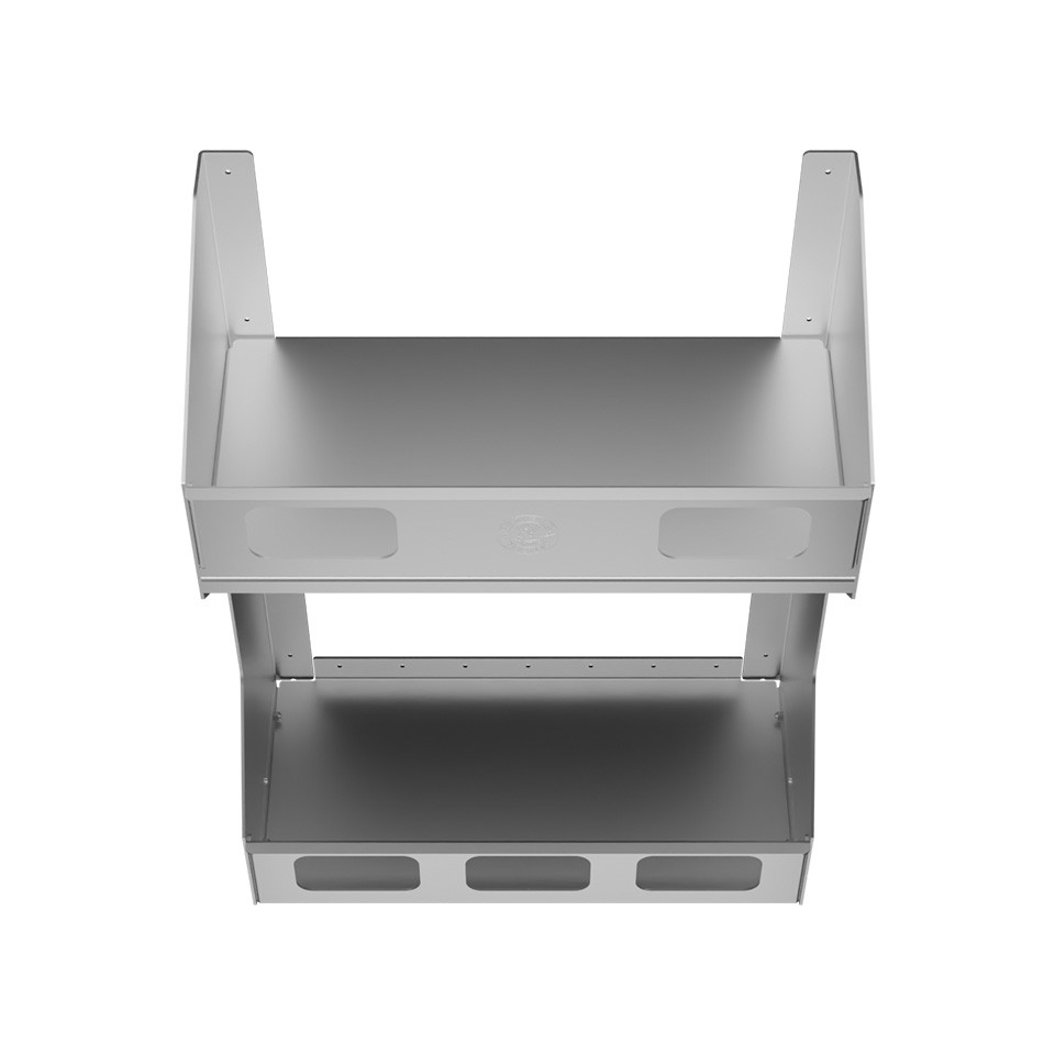 Stacked Fuel Can Rack > Holds 4 | 5 Gallon Cans (Oversize Fee)