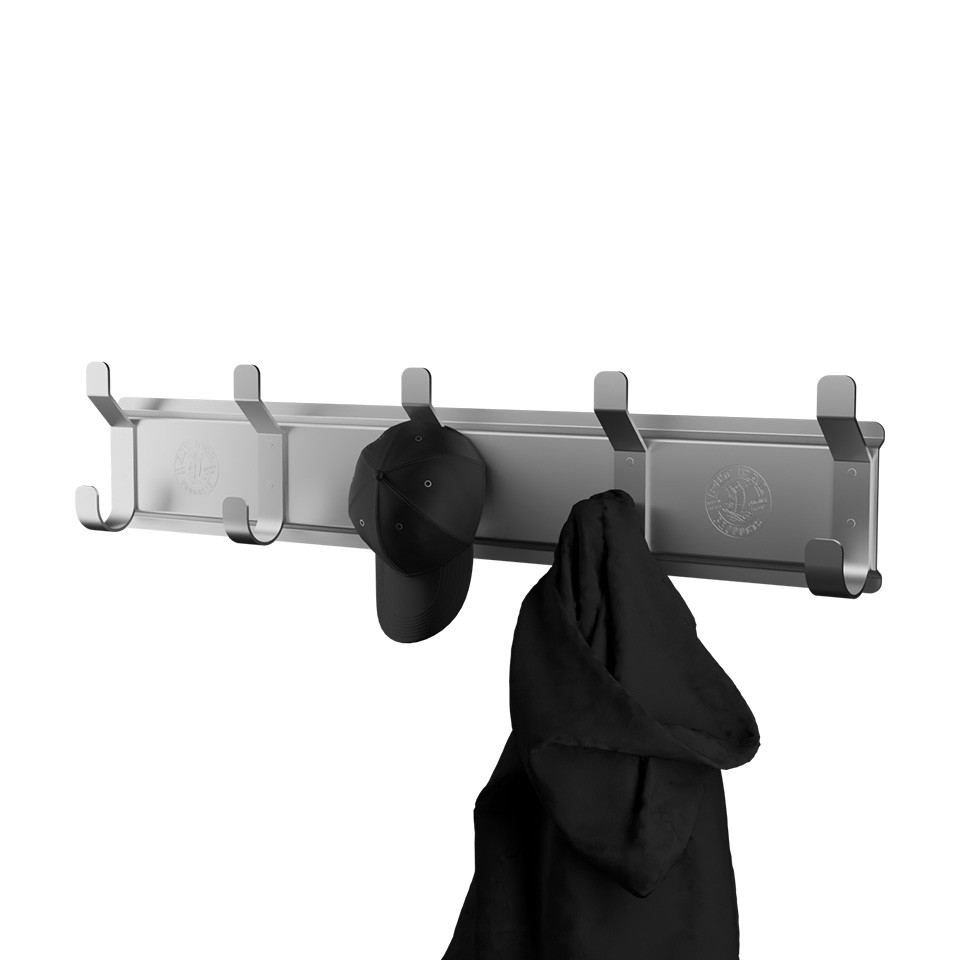 Coat or Hat Rack | 5 Hook 36"W