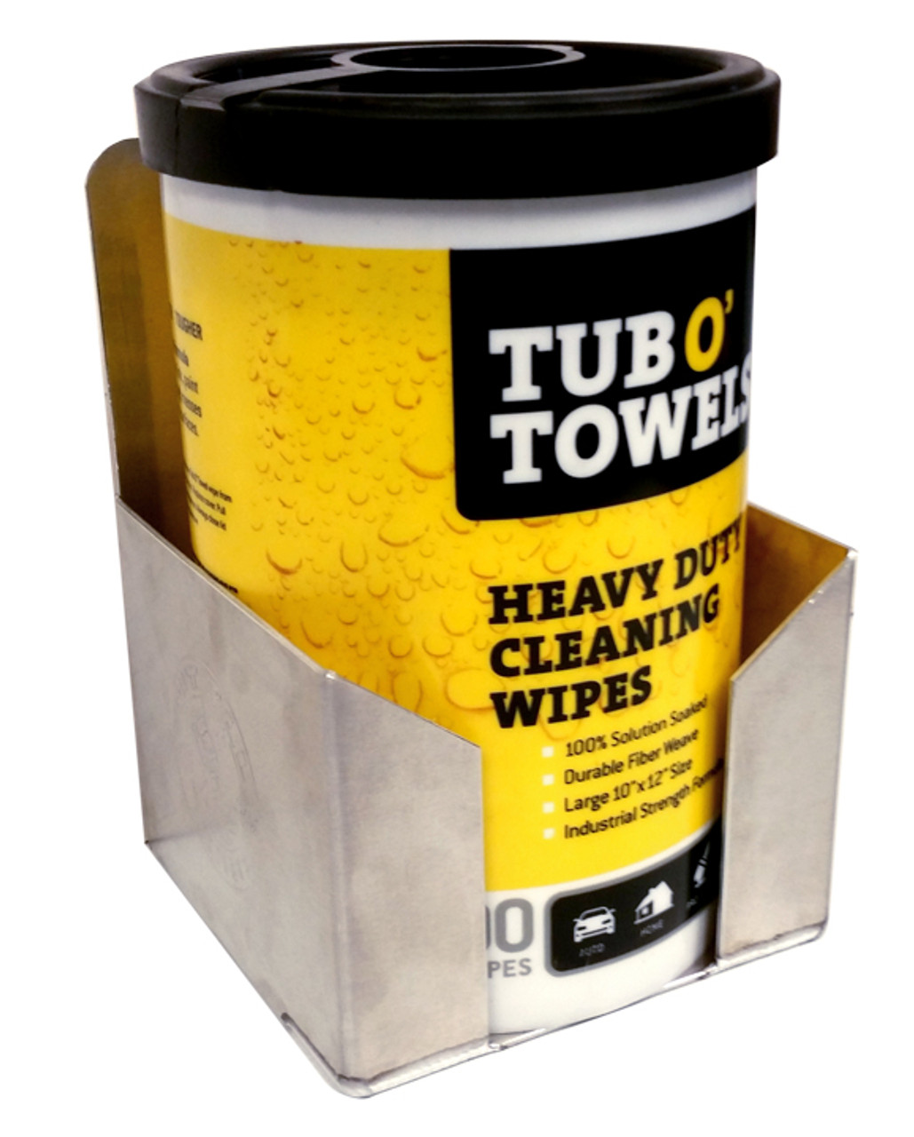 Buy Heavy Duty Cleaning Wipes  Tub O' Towels 40-Count Canister