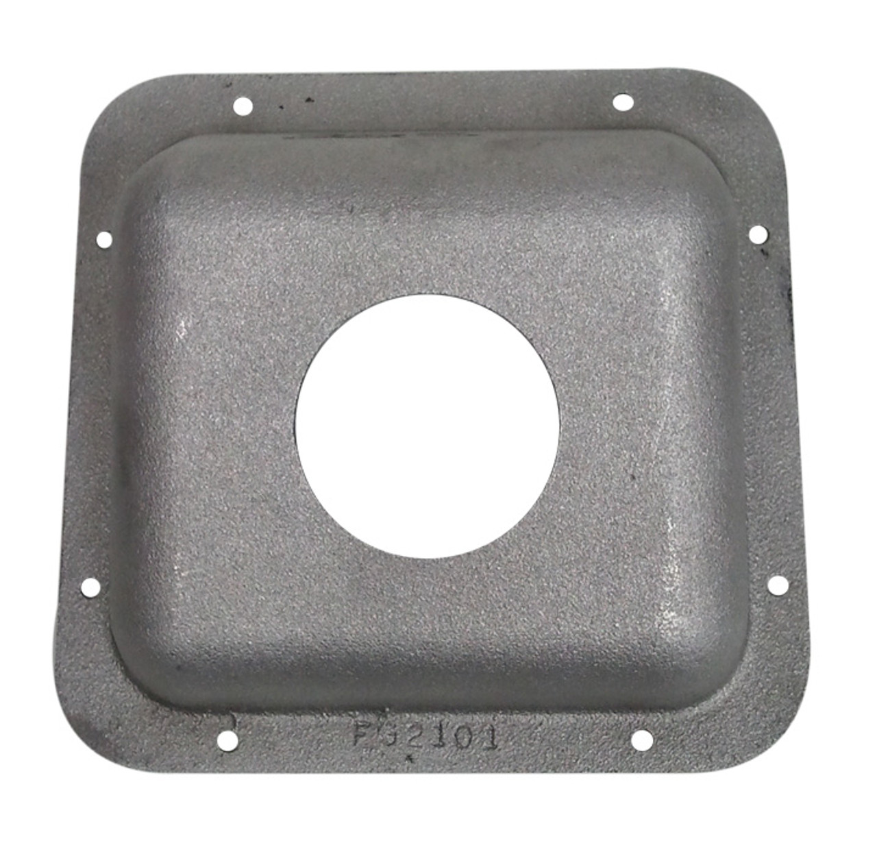 Cast Aluminum Gas Fill Flange | Rounded