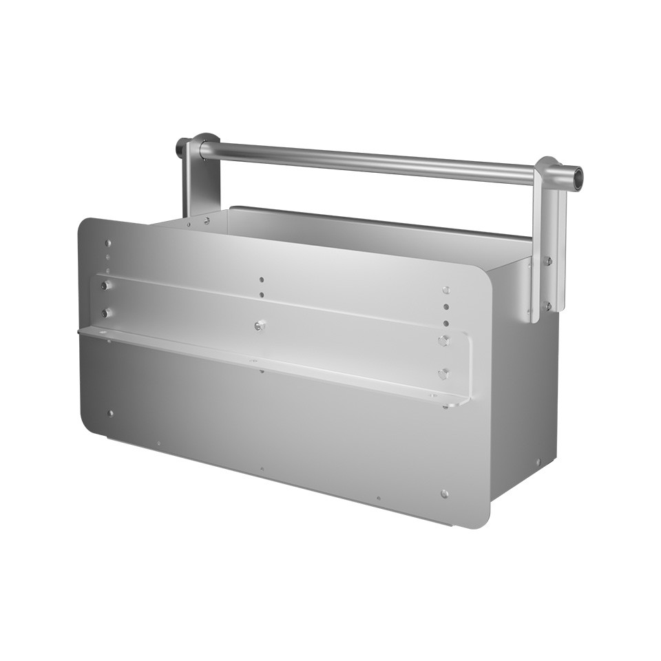 Trailex Locking Fuel Jug Rack | 2 Bay | VP Square (Oversize Fee)