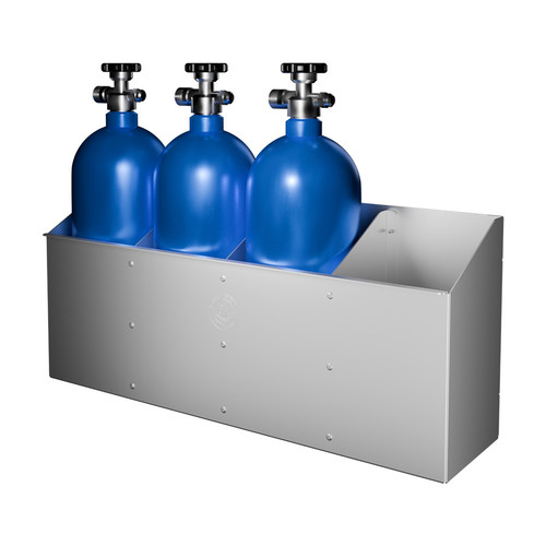 Nitrous Bottle Rack | 4 Bay | 10LB Bottles