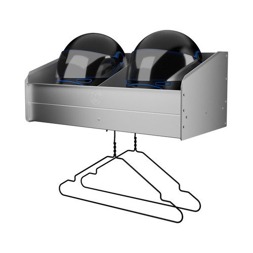 Helmet Shelf | 2 Bay - Pit Pal Products