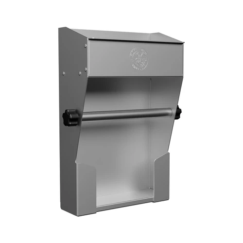 2 Shelf Cleaning Station w/ Paper Towel & Glove Dispenser
