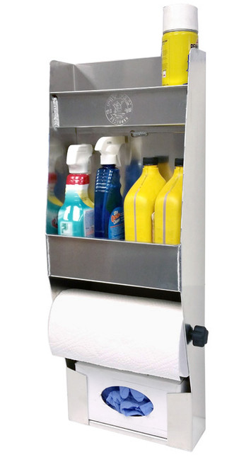 3 Shelf Cleaning Station with Paper Towel